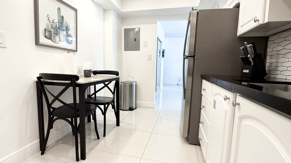Fully equipped kitchen