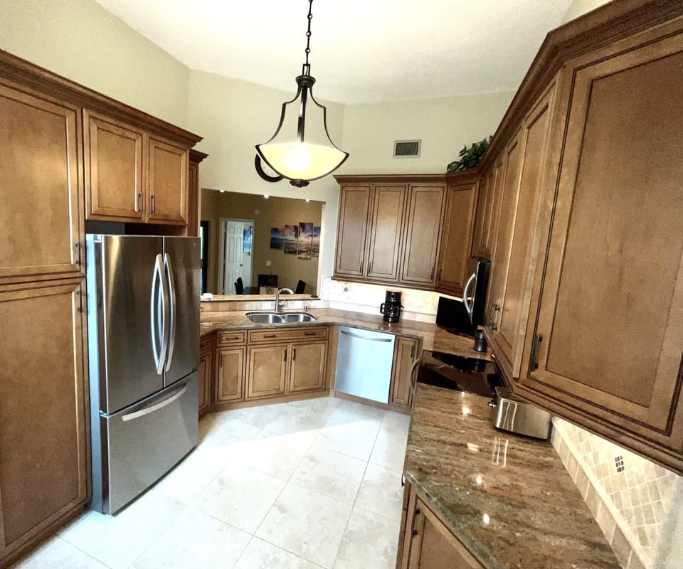 Kitchen with Stainless Steel Appliances
