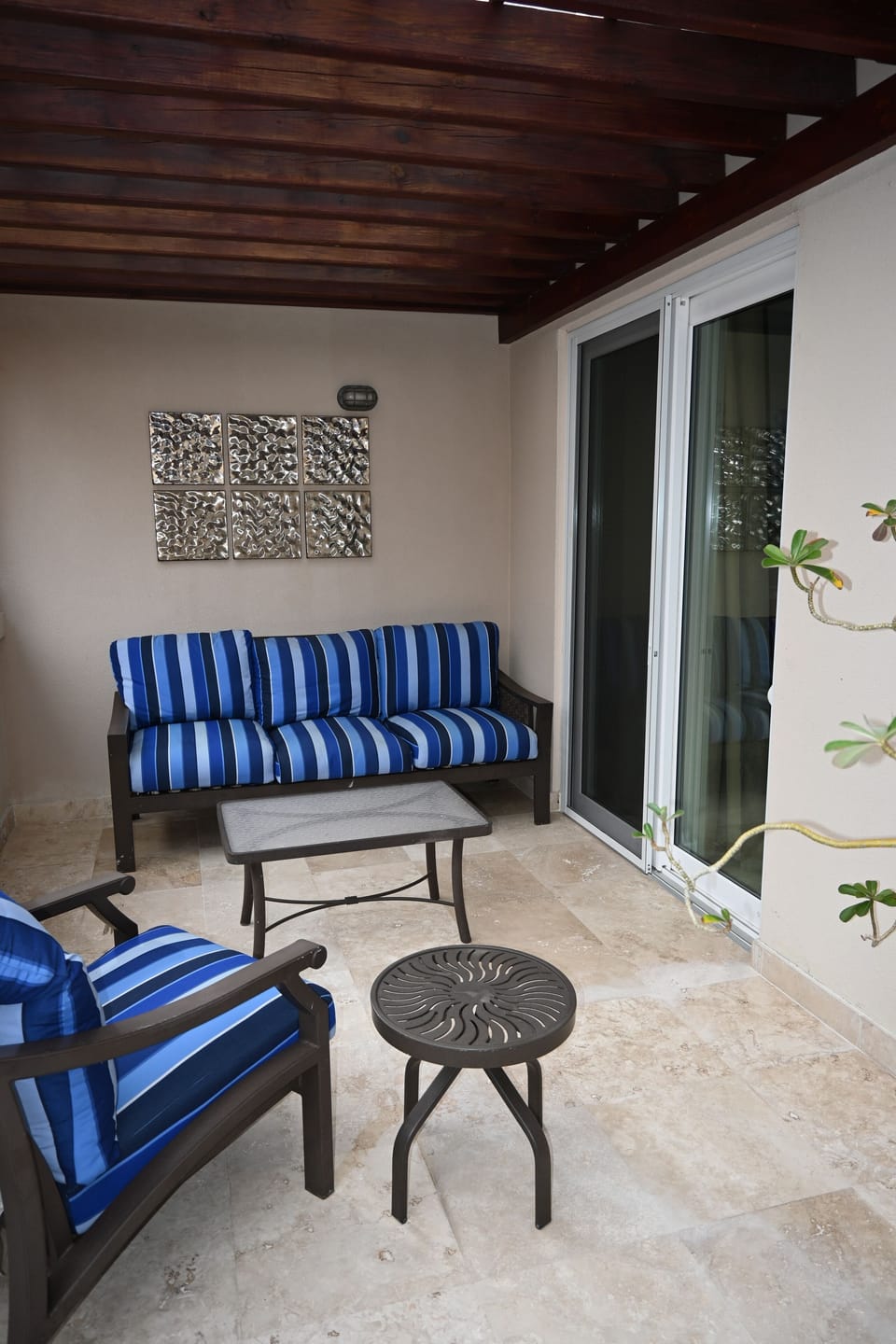 Back patio off of bedroom 2