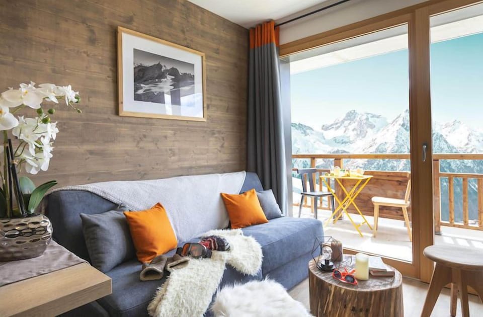 Kick back in the living area after a day outside. Some units may be equipped with a balcony/terrace.