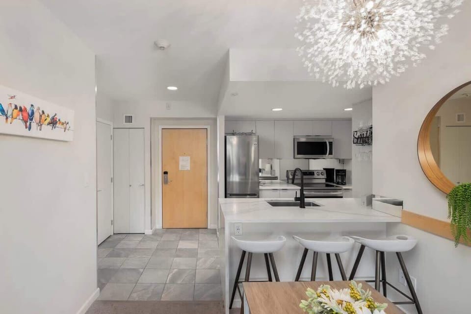 The open-plan main living area is perfect for entertaining.
