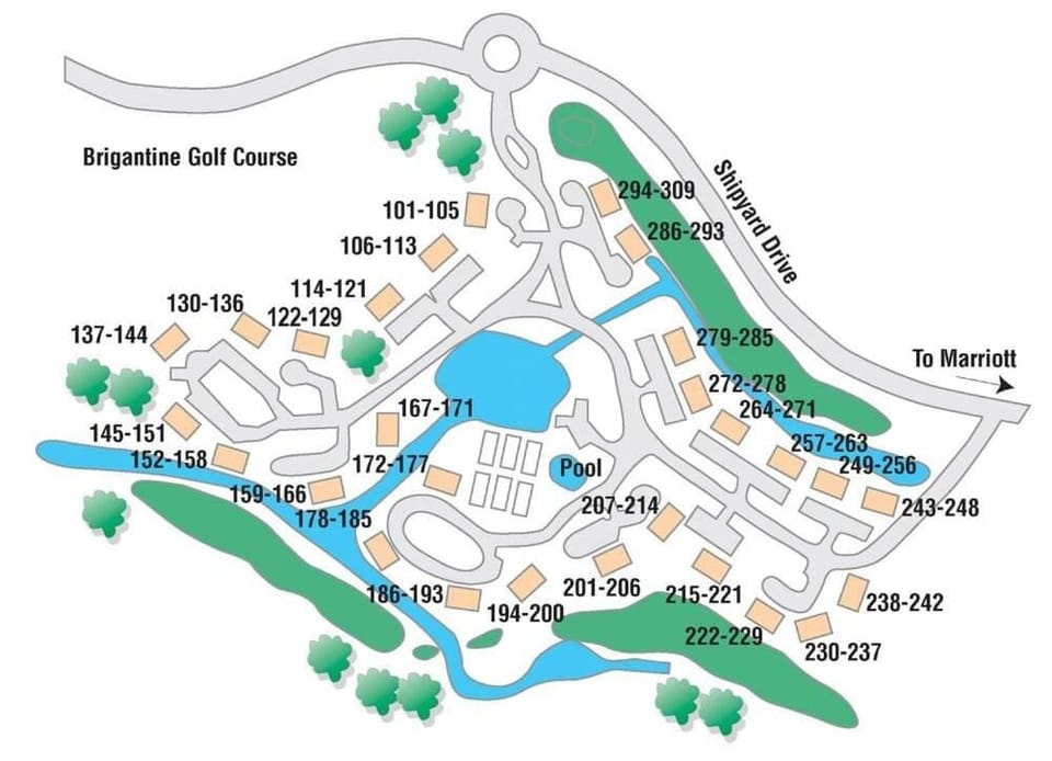 Evian Property Map