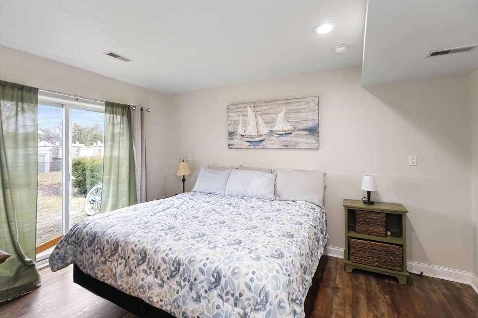 Primary suite with bathroom