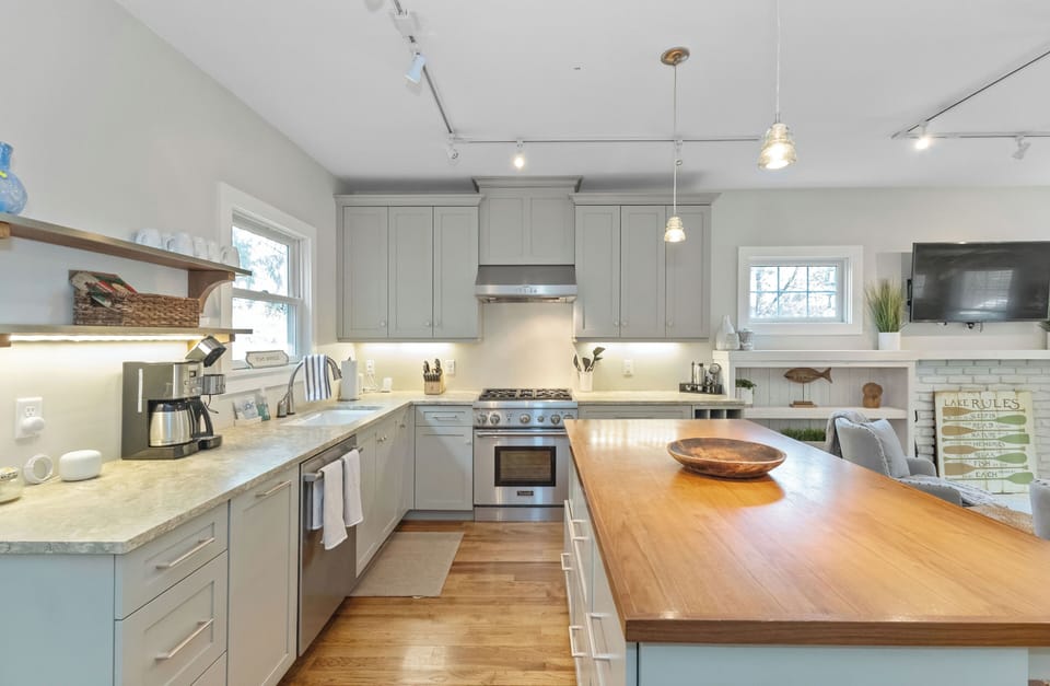 Gourmet kitchen with Thermador appliances