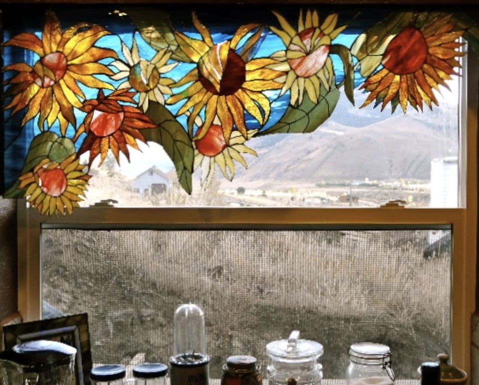 Close-up of valance