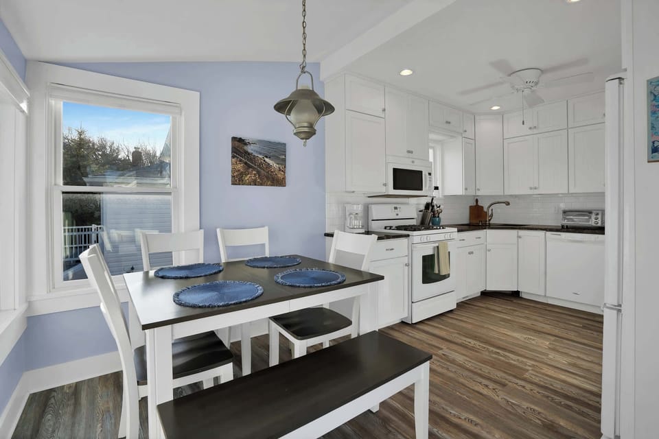 Kitchen and dining area