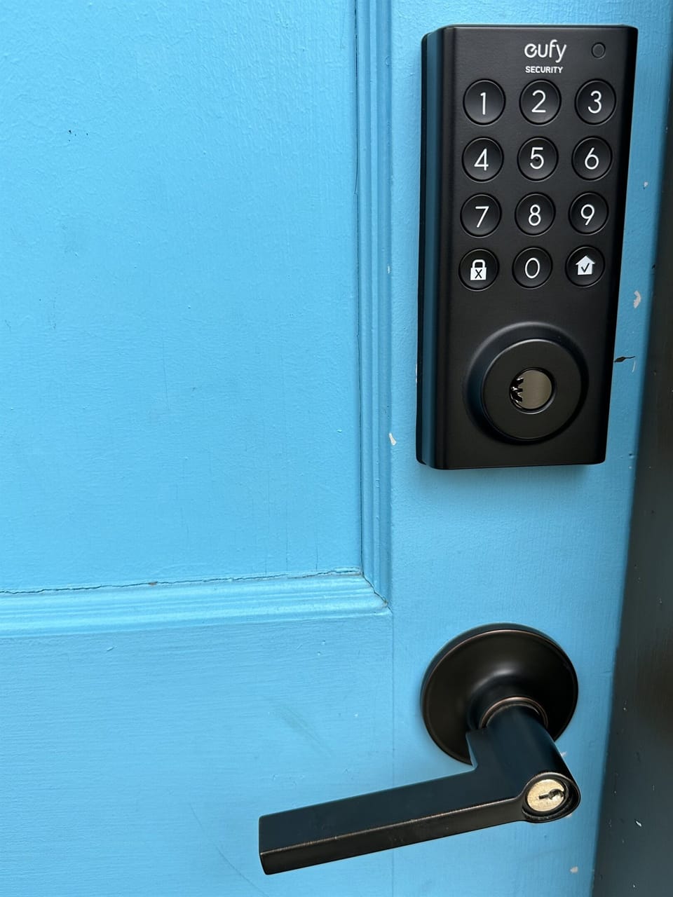 self check-in with keyless entry