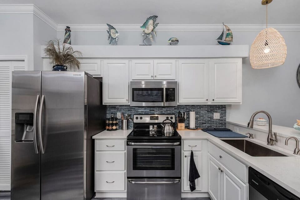 Fully equipped kitchen for all your vacation needs