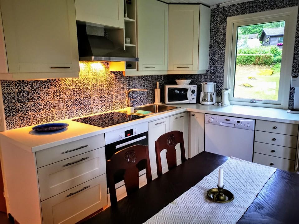 Kitchen area. The new kitchen