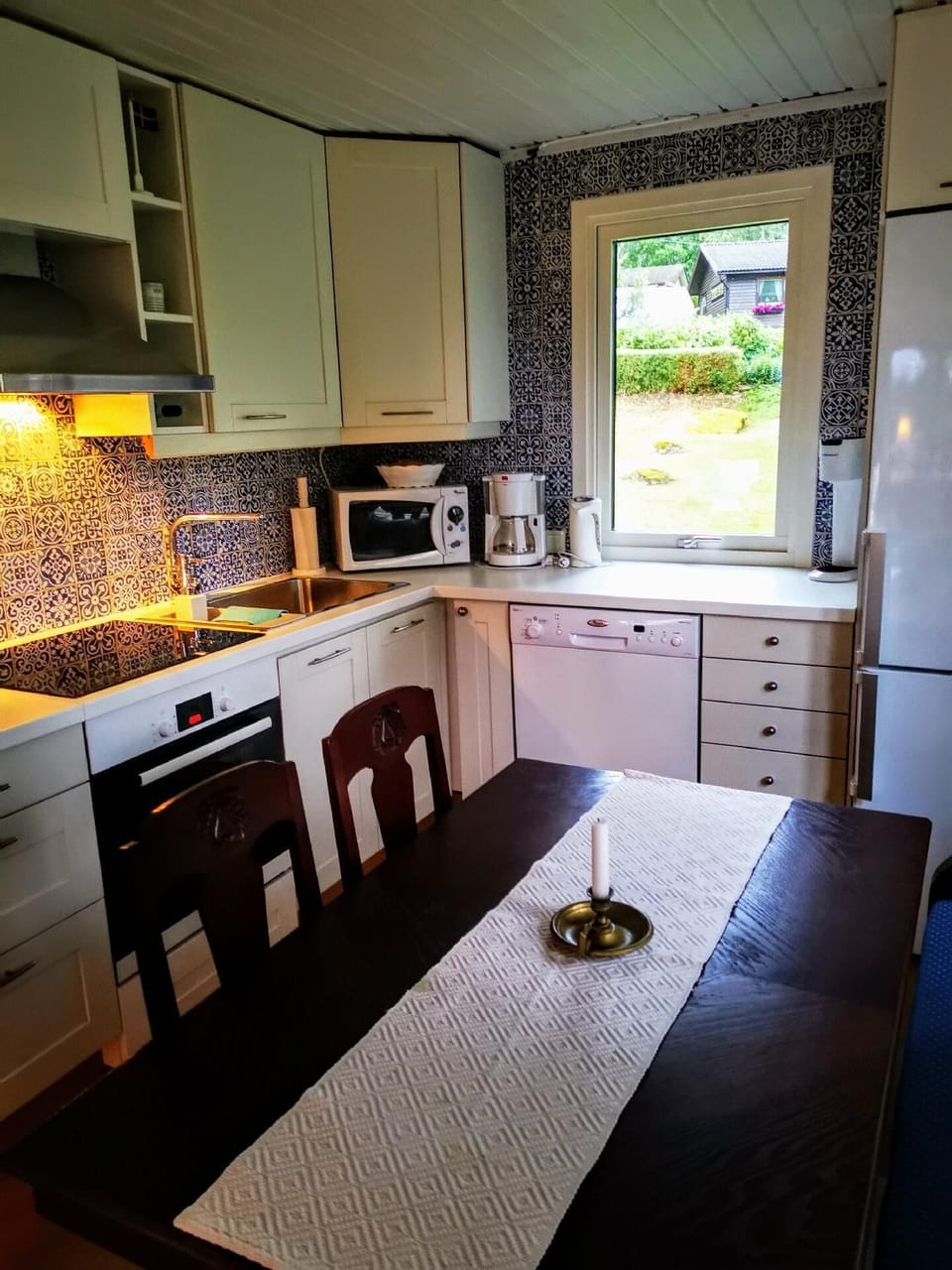 Dining area. The new dinnerplace