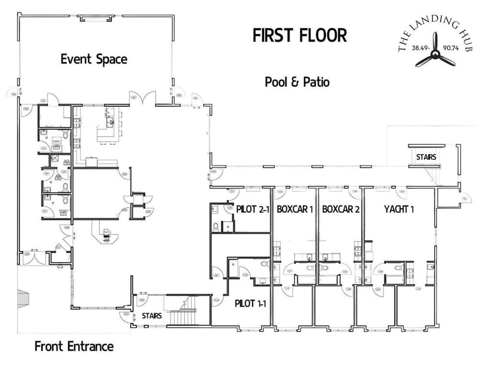 First floor floor plan