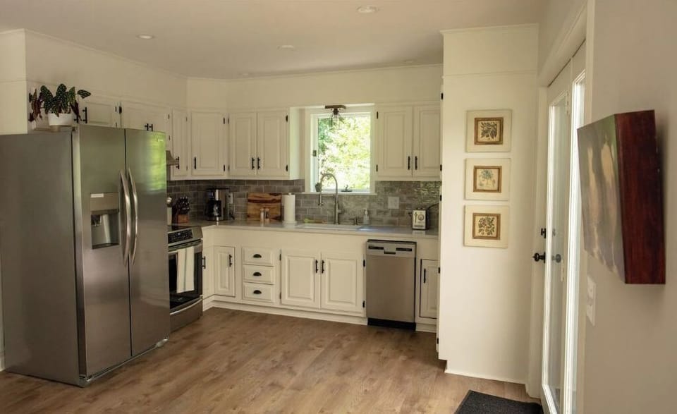 Kitchen, Above Asheville Art House