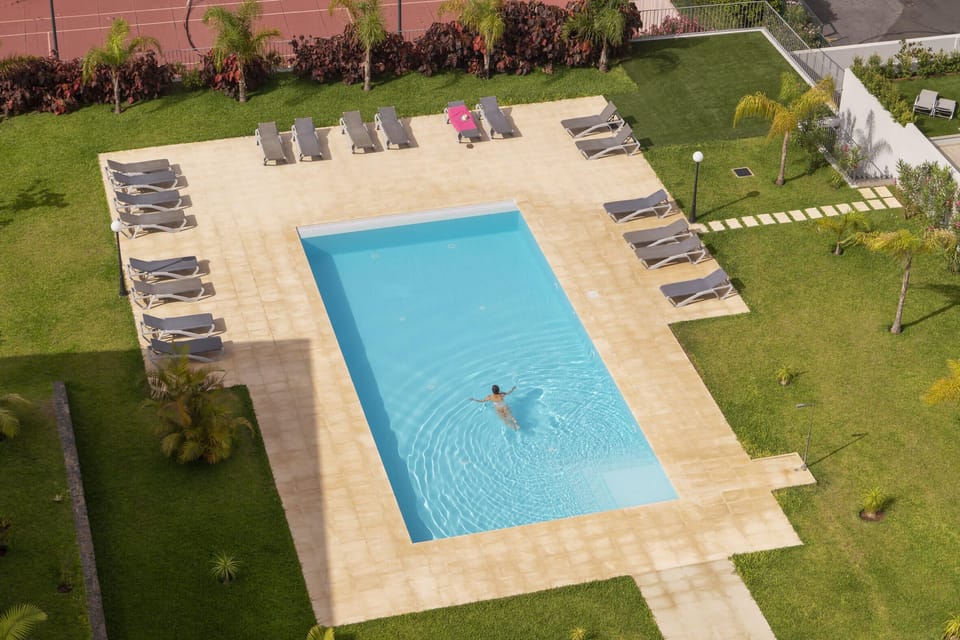 Pool area view