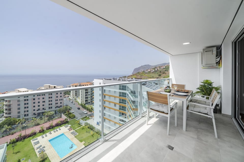 Balcony with sea view