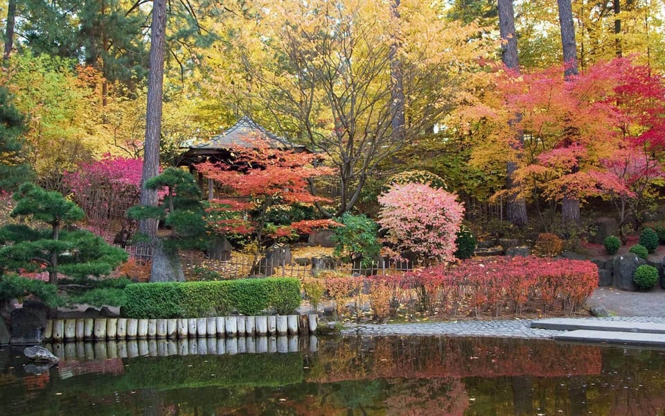 Manito Park's Japanese Garden. Just across the street!