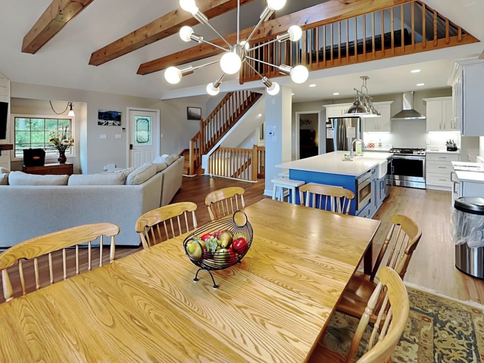 Open Living & Dining