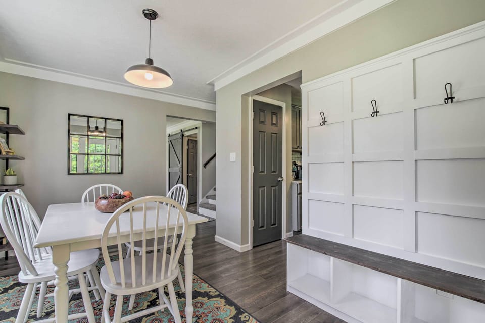 Dining Area | High Chair | Dishware Provided