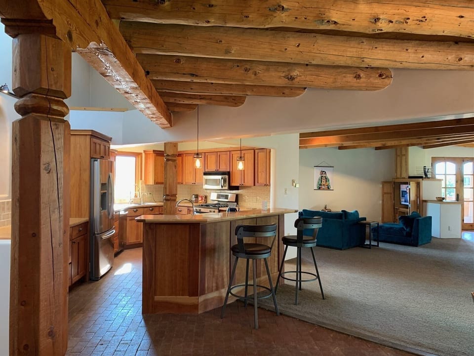 Spacious kitchen