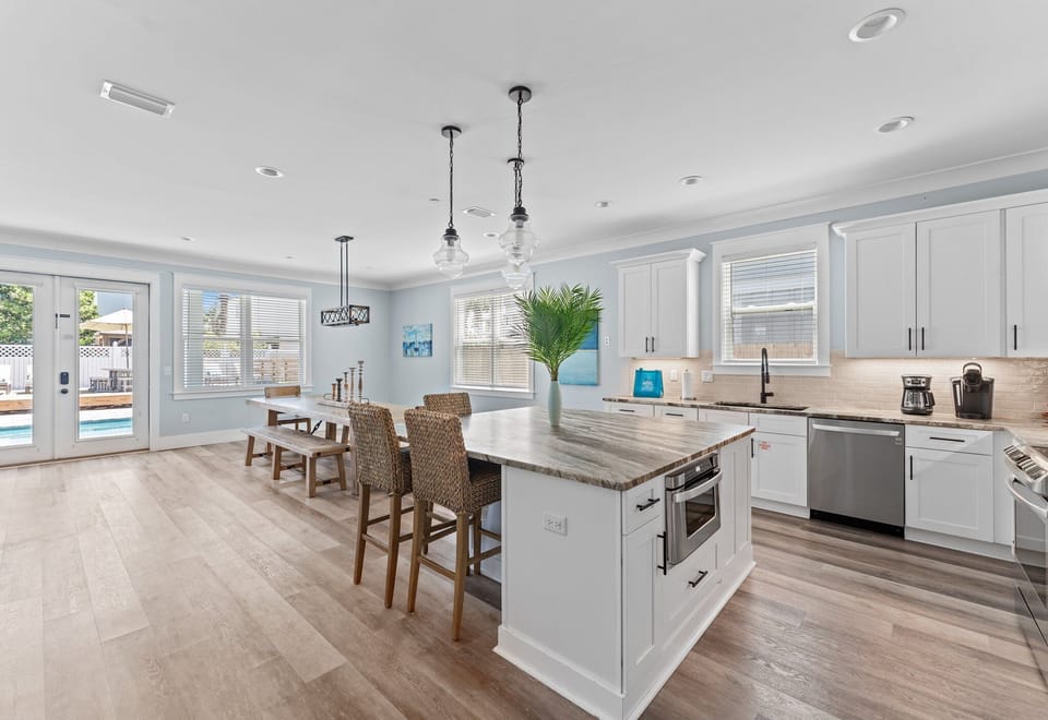 Kitchen and Dining Area
