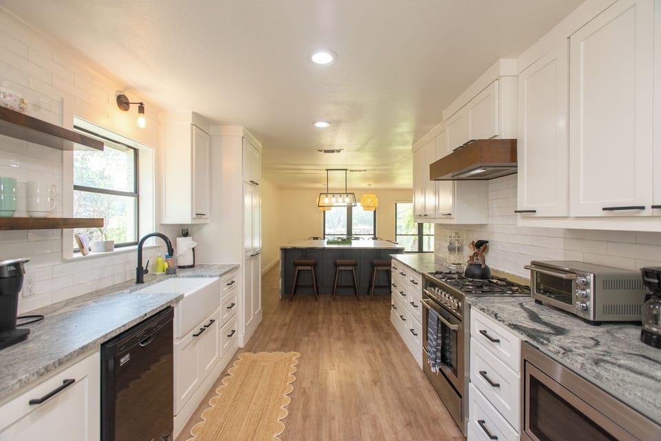 With plenty of space and all the conveniences of home, the kitchen is a winner!
