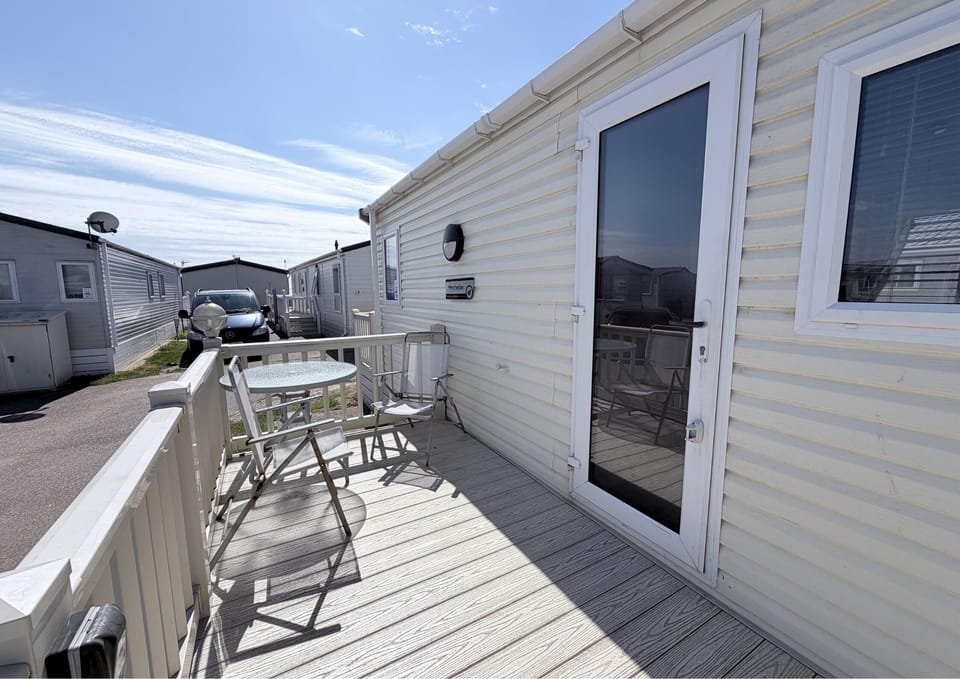 Imagine unwinding and enjoying your morning coffee on your own outside decking, with the sounds of the sea just a short walk away.