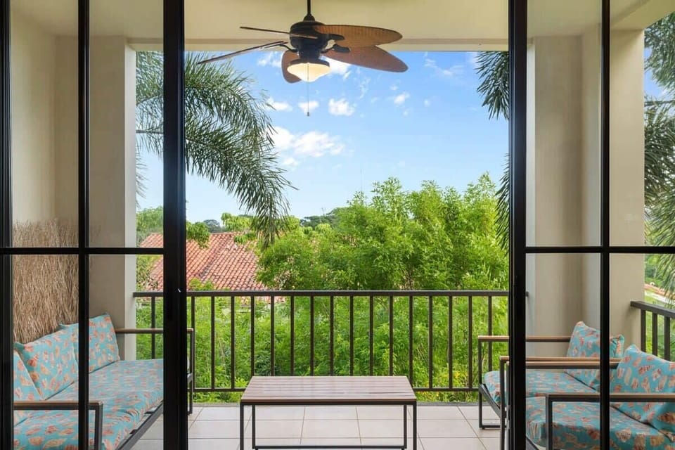 Private balcony