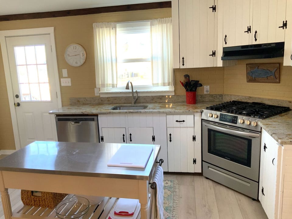 Handmade cabinets from original homeowner who was a ship builder in Brigantine.