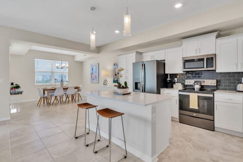 Modern open concept layout