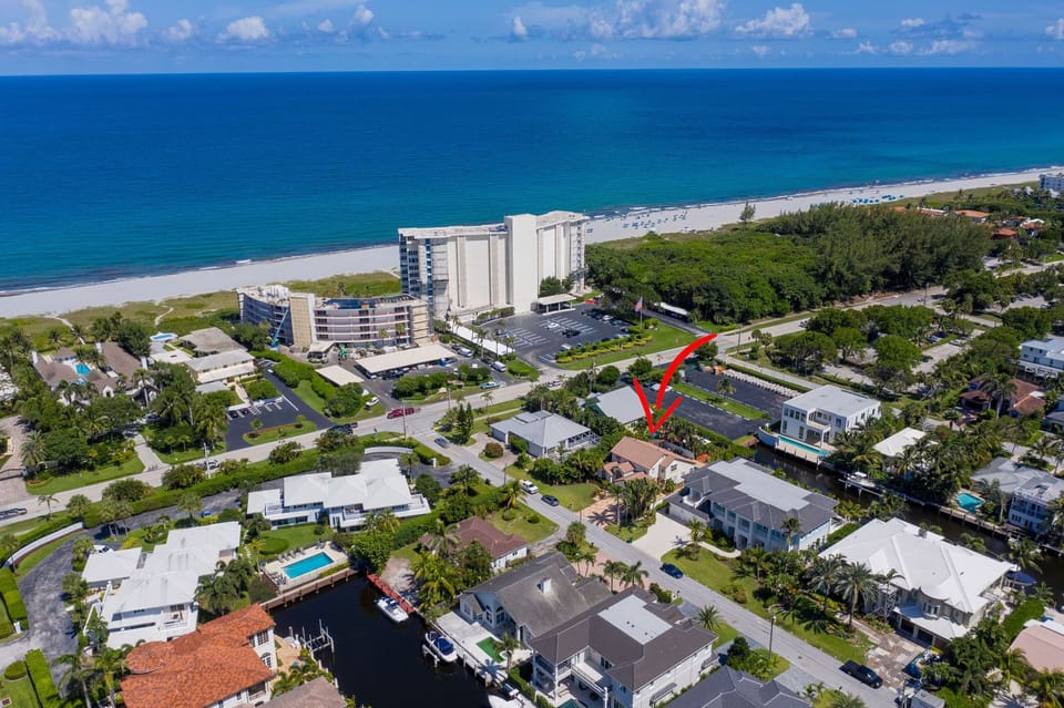 A tenth of a mile walk to beach access