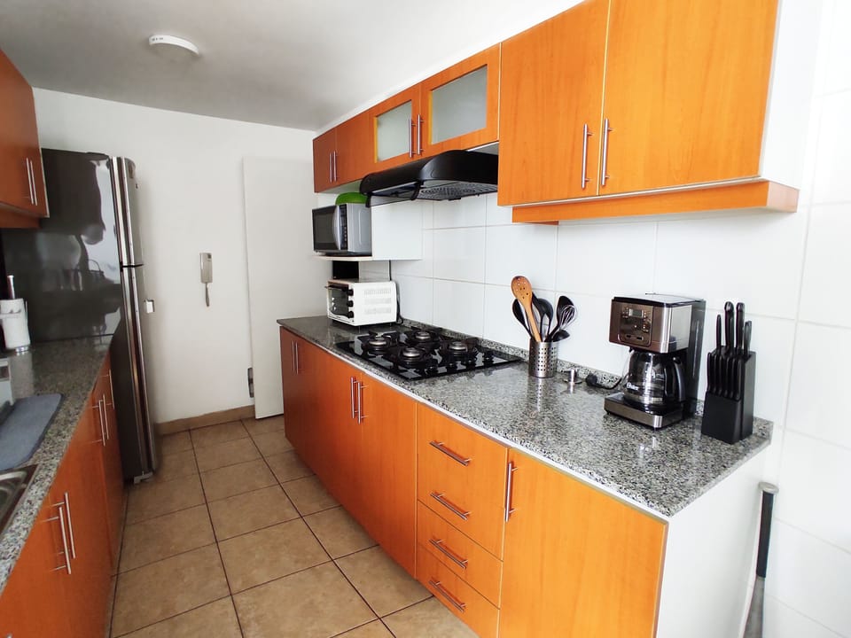 Fully equipped kitchen with everything you need for a great stay!