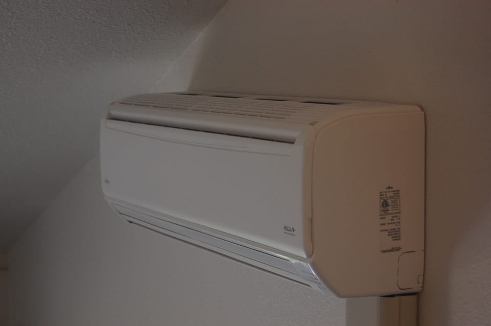 Fujitsu central AC system in every room