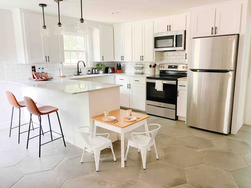 A family friendly kitchen with everything you need for your littles
