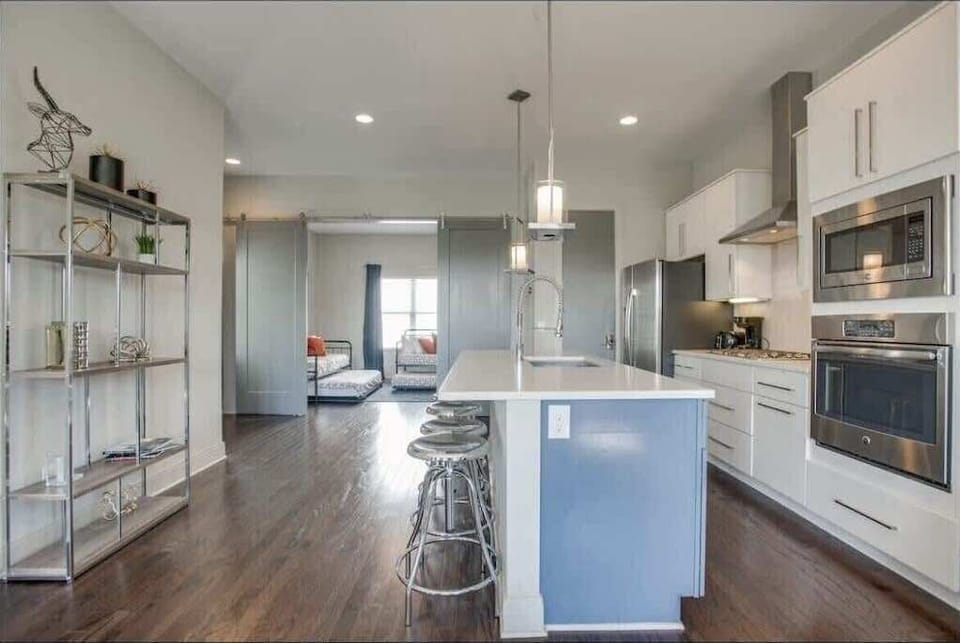 The kitchen is spacious and great for preparing your favorite meals.