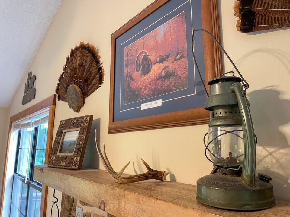 Every detail says cabin in the woods