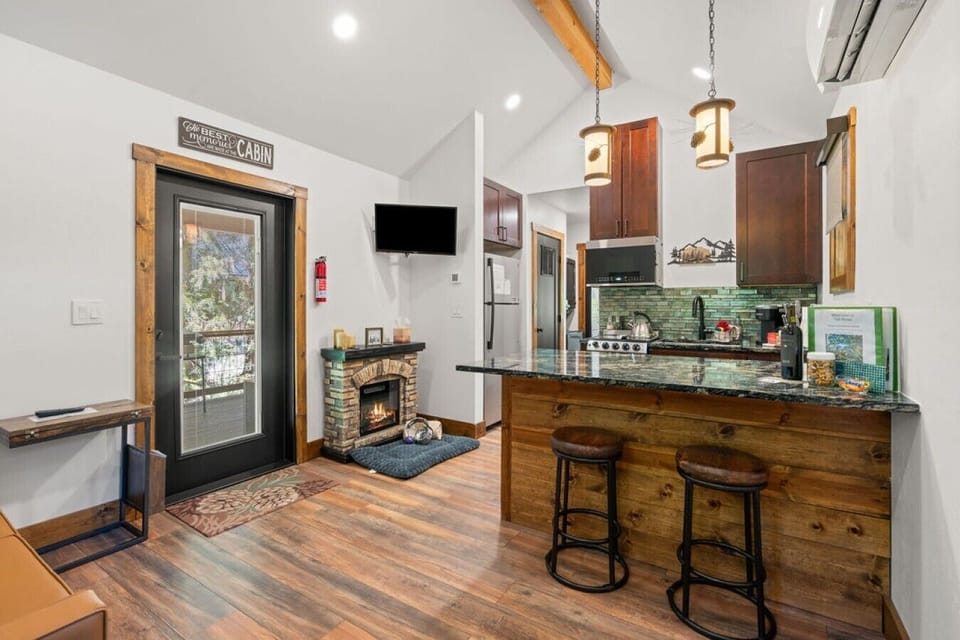 Kitchen area of Cabin
