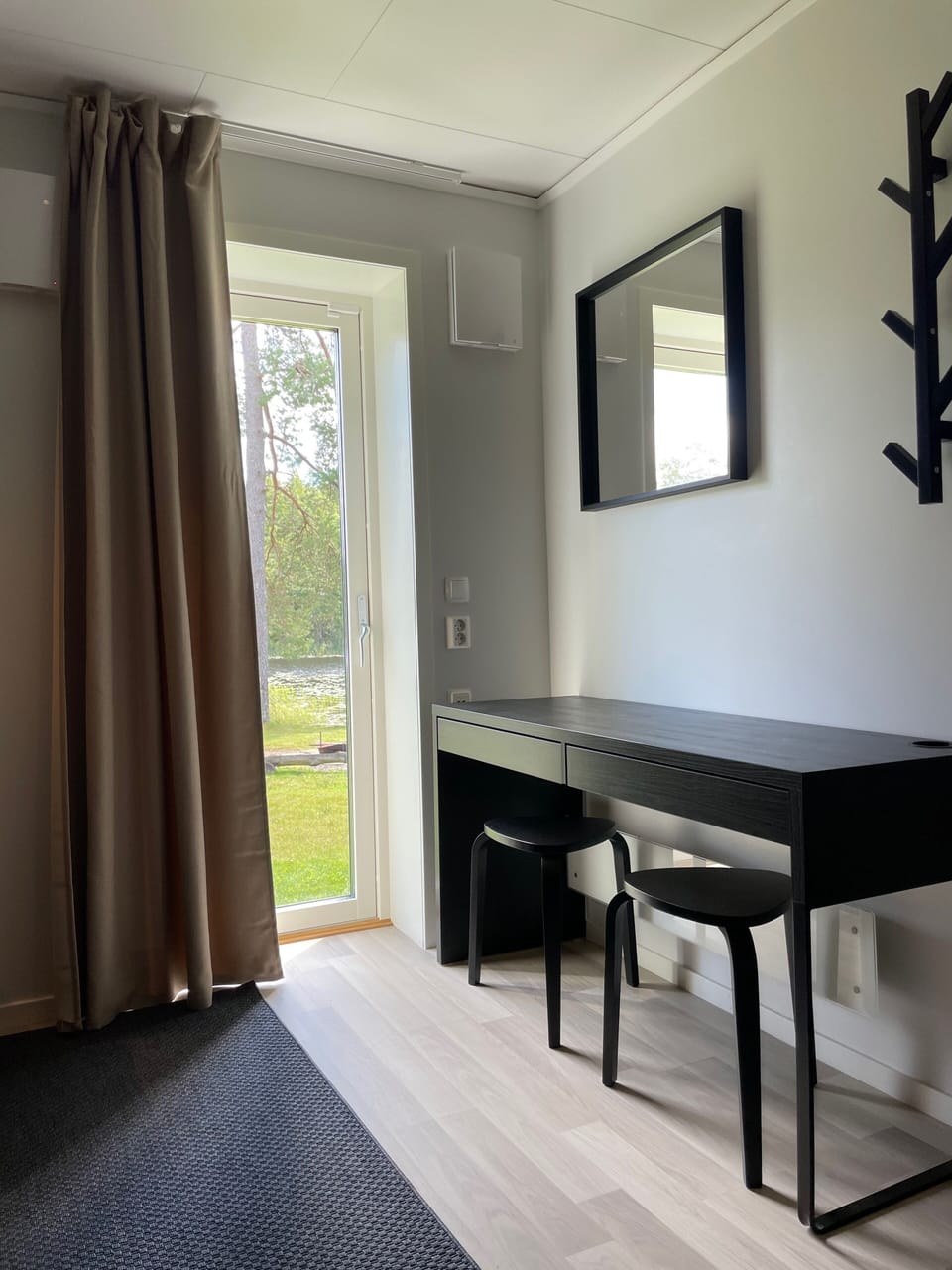 One of the bedrooms