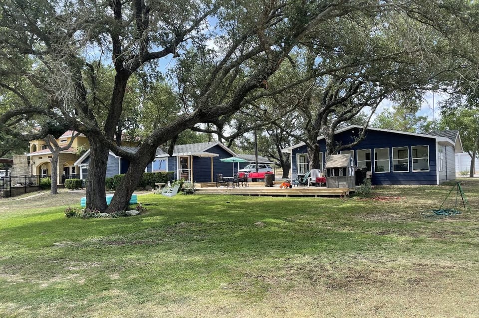 Main house and guest house