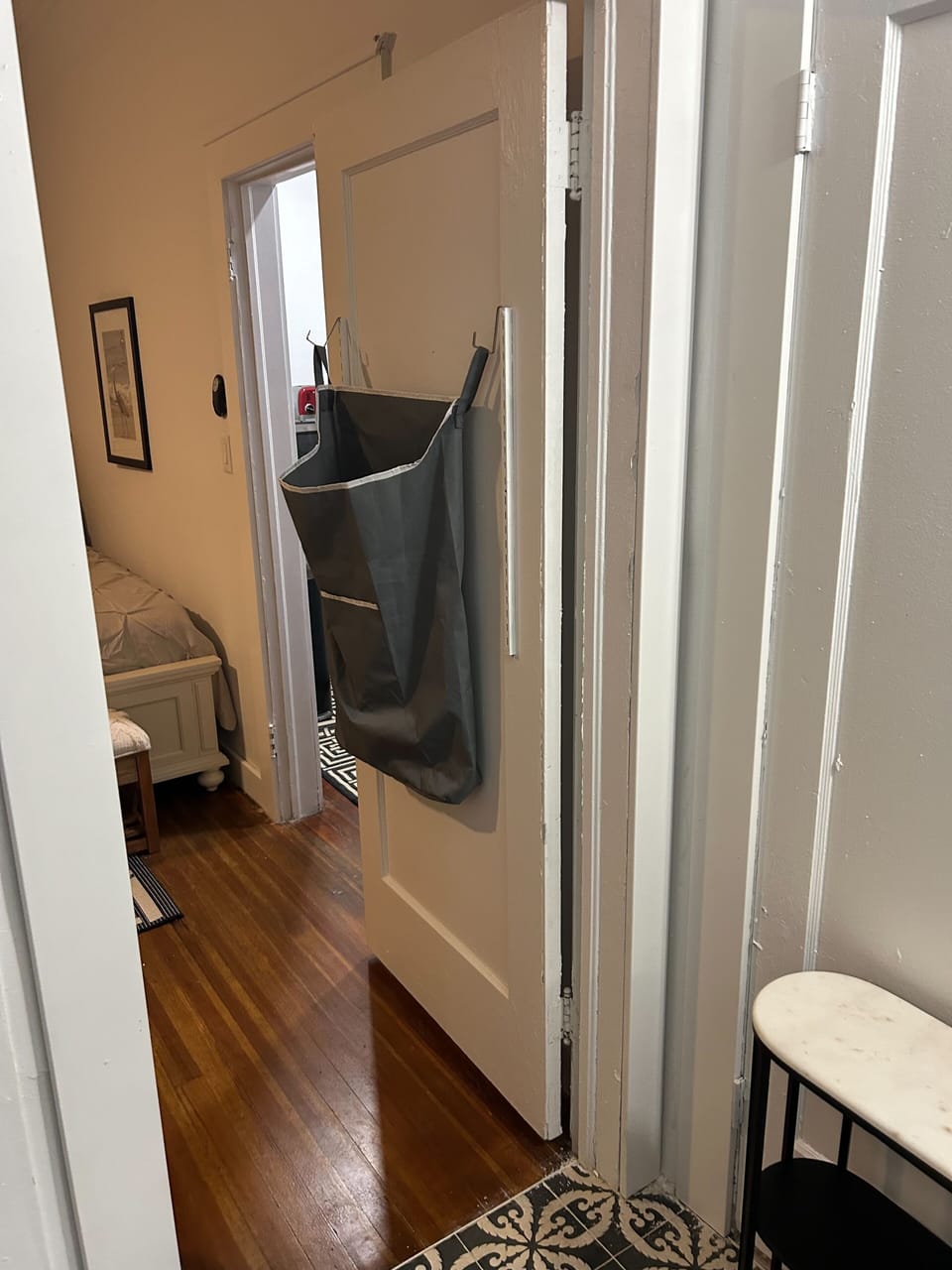 Bathroom door