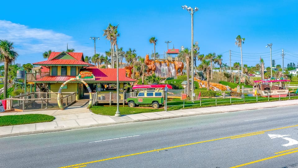 One of many mini golf locations