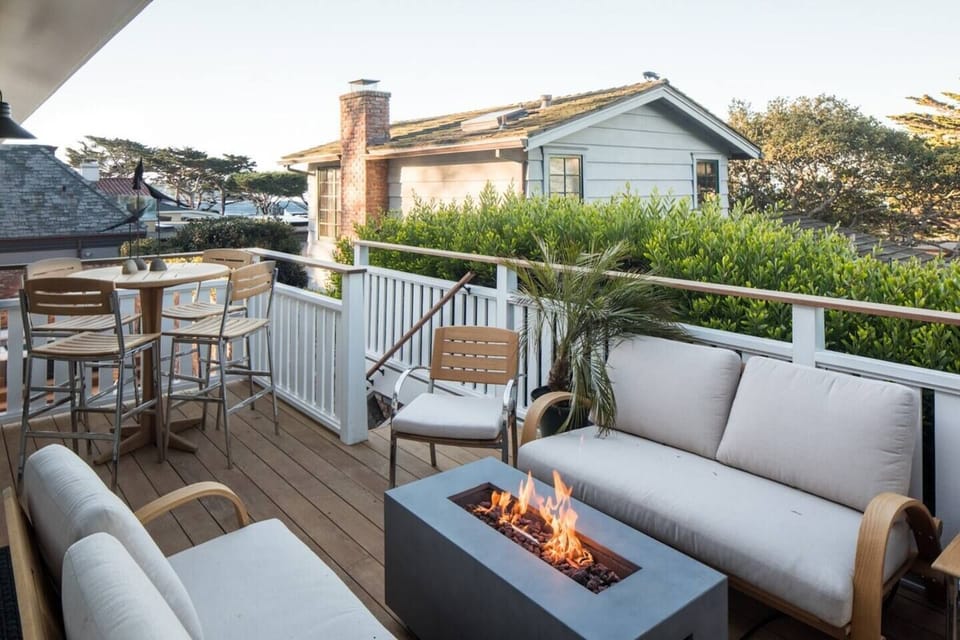 Deck with Firepit