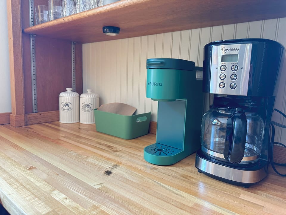 Keurig or Drip coffee - your choice.