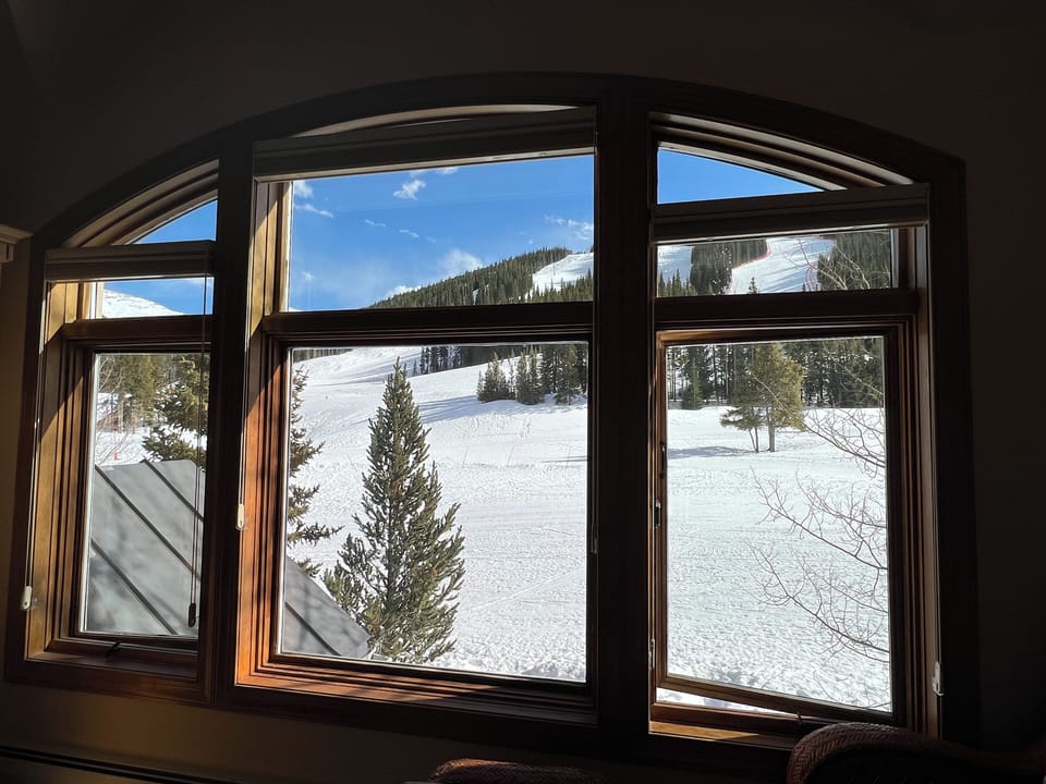 Winter view from Master Bed