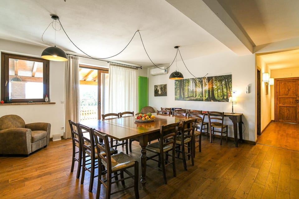 Dining area with A/C
