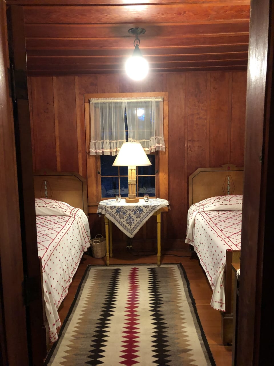 Bedroom in main cabin