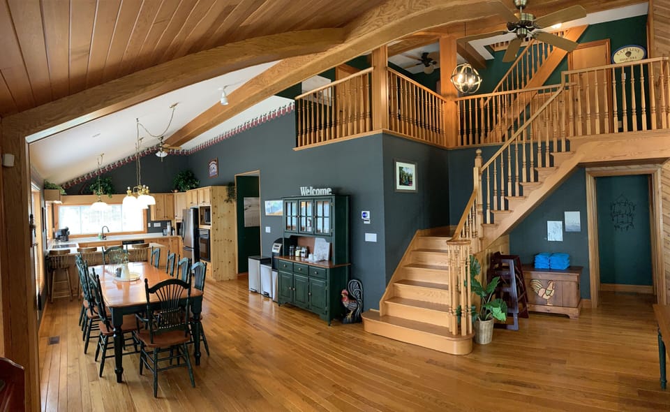 View to Dining Area/Kitchen