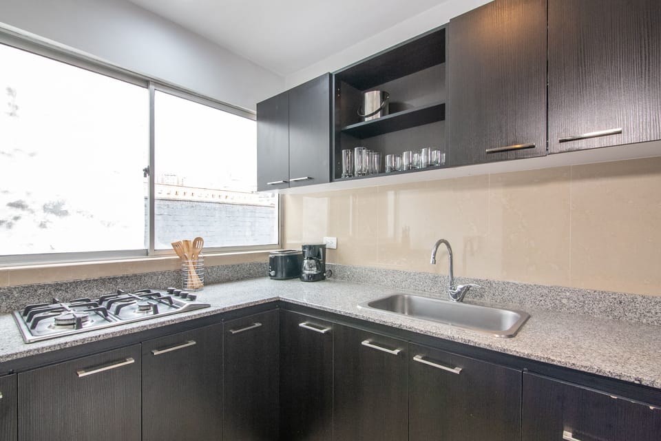 Fully equipped kitchen 