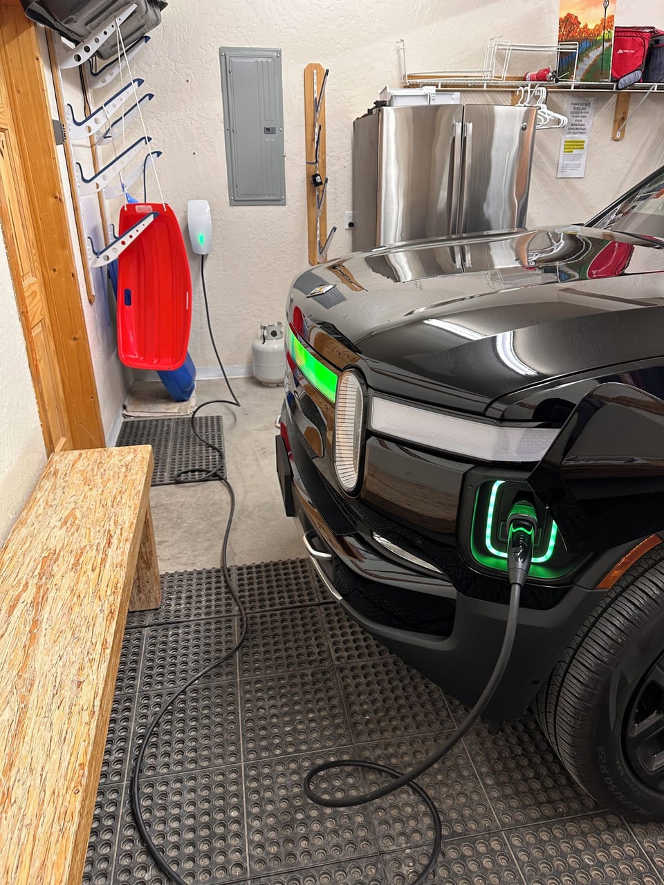 Tesla universal charger that will charge all electric vehicles.