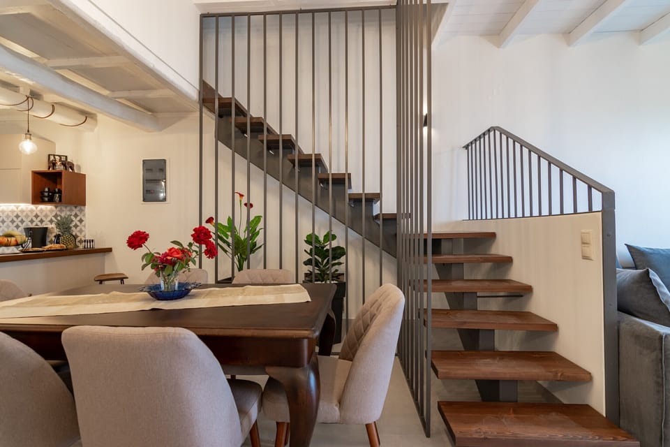 Living area of Incredible view,Stone build,Infinity pool,Maroulas,Rethymno,Crete