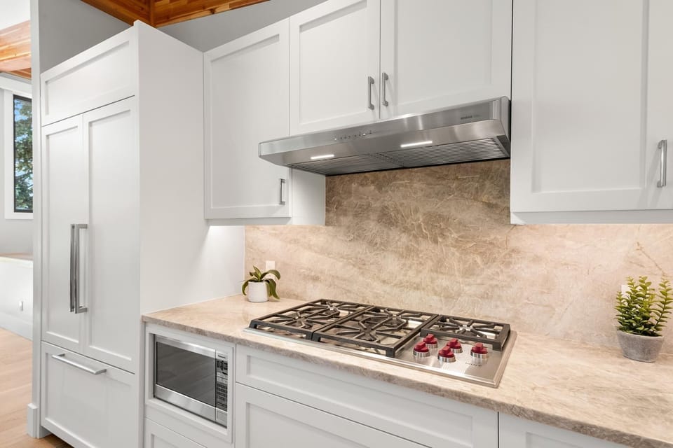 Large gas range
