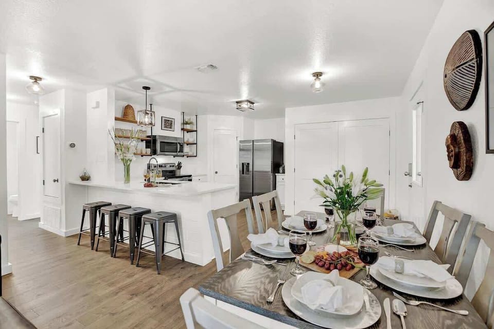 Open concept so everyone can enjoy each other.